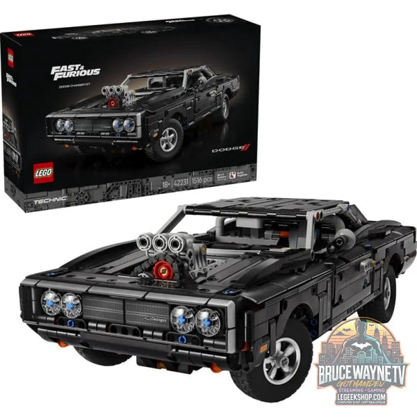 LEGO 42231 Technic Fast and Furious Dodge Charger R/T Auto, jeu de construction - LEGO