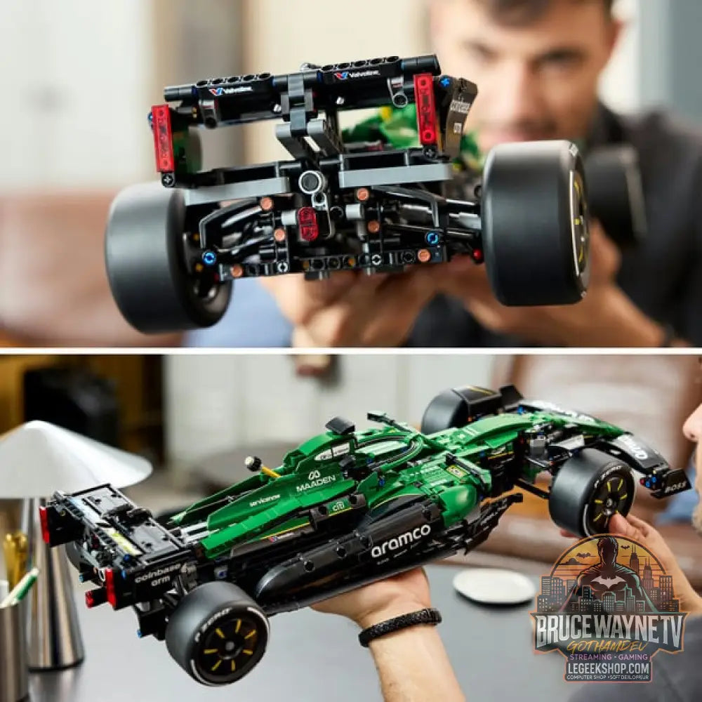 LEGO 42240 Technic Aston Martin Aramco AMR25 F1 Auto, jeu de construction - LEGO - vue 4
