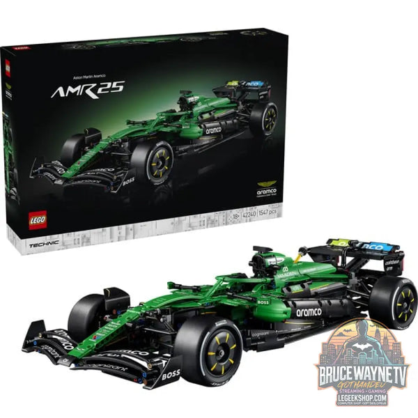 LEGO 42240 Technic Aston Martin Aramco AMR25 F1 Auto, jeu de construction - LEGO