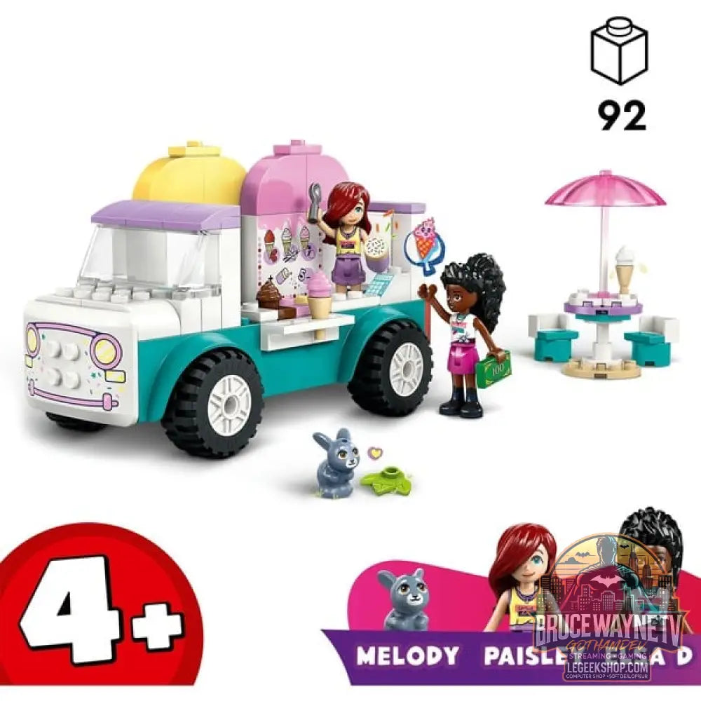 LEGO 42644 Friends Heartlake City Eiswagen, jeu de construction - LEGO - vue 3