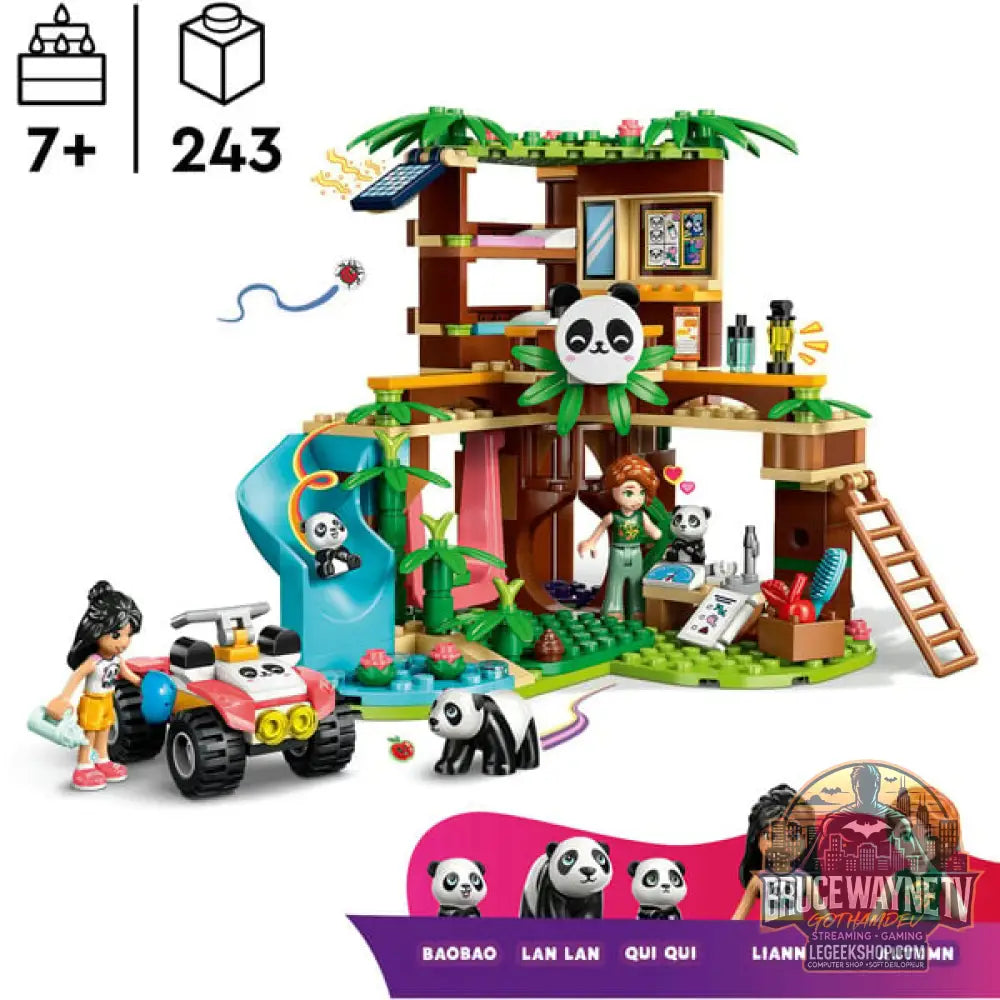 LEGO 42648 Friends Panda-Pflegestation, jeu de construction - LEGO - vue 3