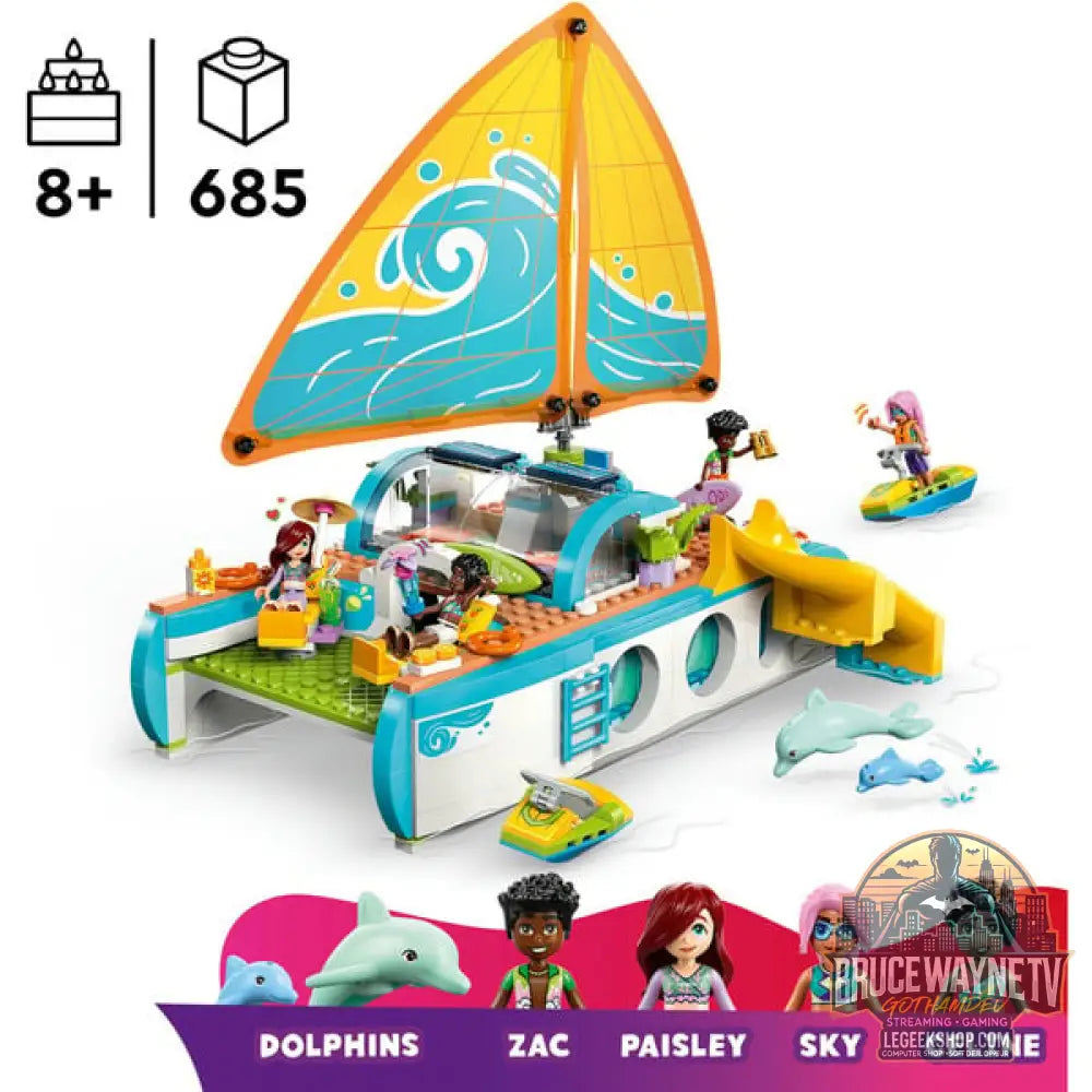 LEGO 42664 Friends Segelabenteuer, jeu de construction - LEGO - vue 3