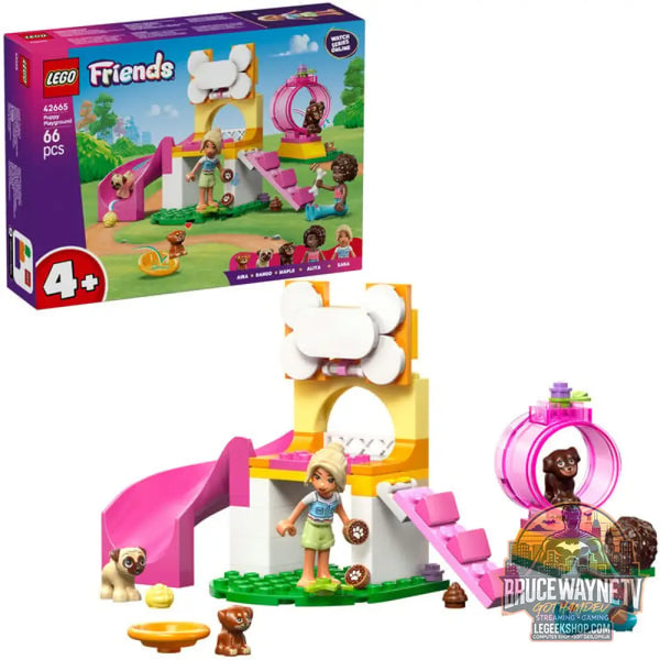 LEGO 42665 Friends Welpenspielplatz, jeu de construction - LEGO