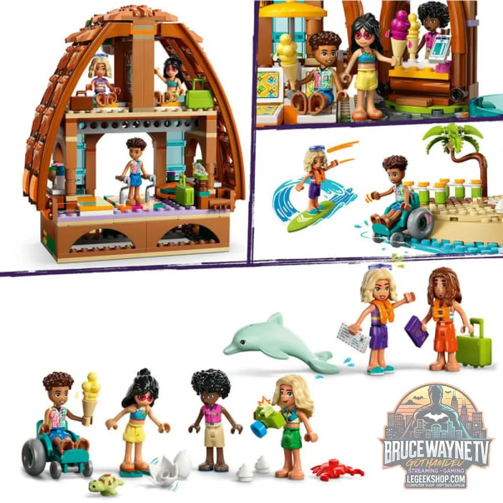 LEGO 42673 Friends Familienurlaub im Strandresort, jeu de construction - LEGO - vue 5