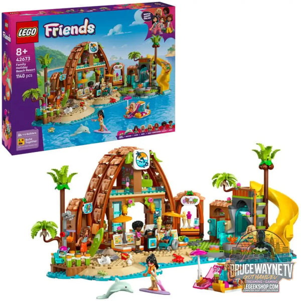LEGO 42673 Friends Familienurlaub im Strandresort, jeu de construction - LEGO