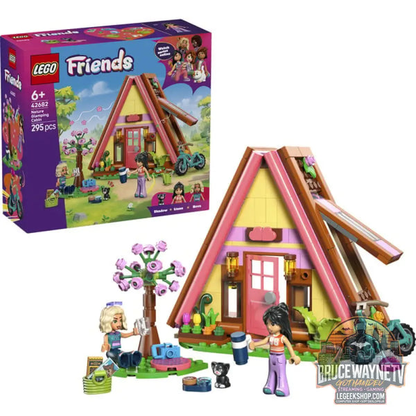 LEGO 42682 Friends Glampinghütte in freier Natur, jeu de construction - LEGO