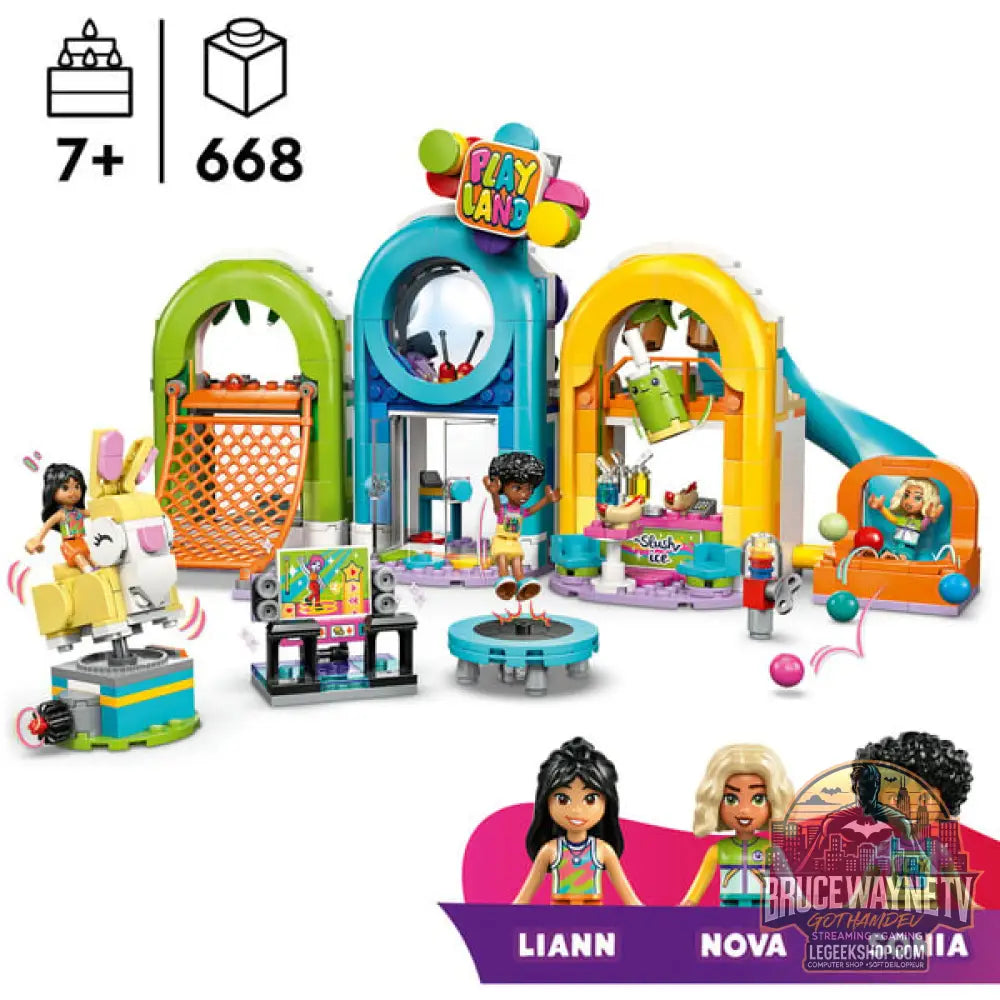 LEGO 42686 Friends Cooler Indoor-Spielplatz, jeu de construction - LEGO - vue 3