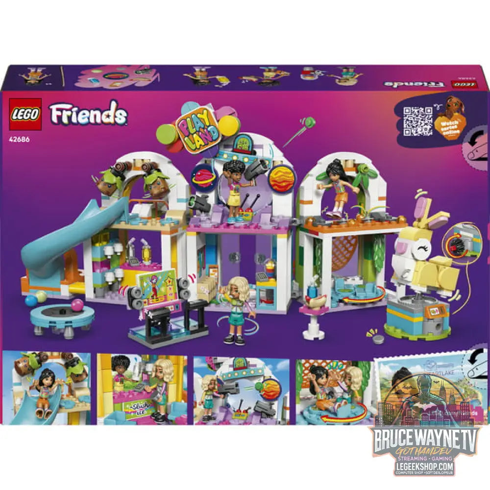 LEGO 42686 Friends Cooler Indoor-Spielplatz, jeu de construction - LEGO - vue 7
