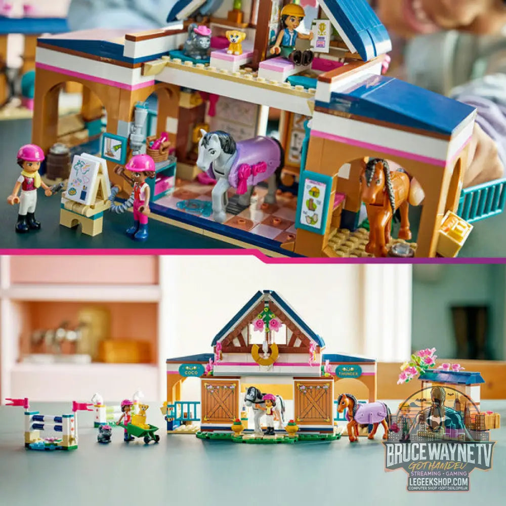 LEGO 42688 Friends Pferdestall et Reitschule, jeu de construction - LEGO - vue 6