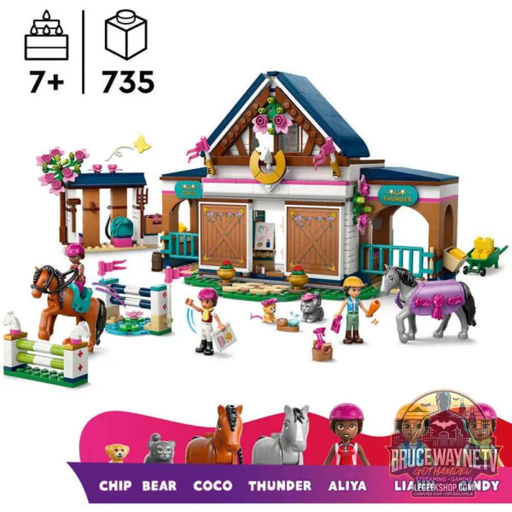 LEGO 42688 Friends Pferdestall et Reitschule, jeu de construction - LEGO - vue 3