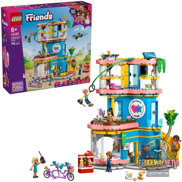 LEGO 42689 Friends Heartlake City Freundschafts-Clubhaus, jeu de construction - LEGO