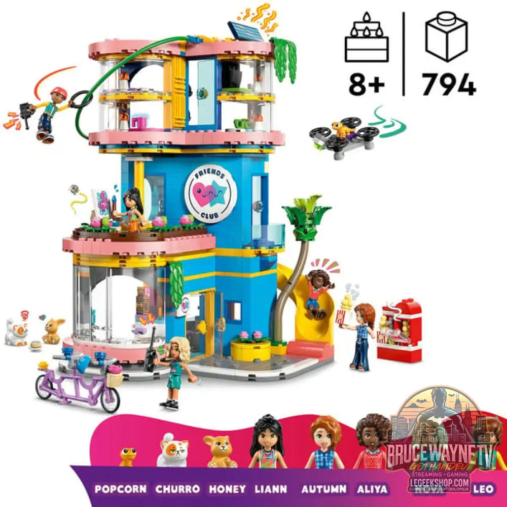 LEGO 42689 Friends Heartlake City Freundschafts-Clubhaus, jeu de construction - LEGO - vue 3
