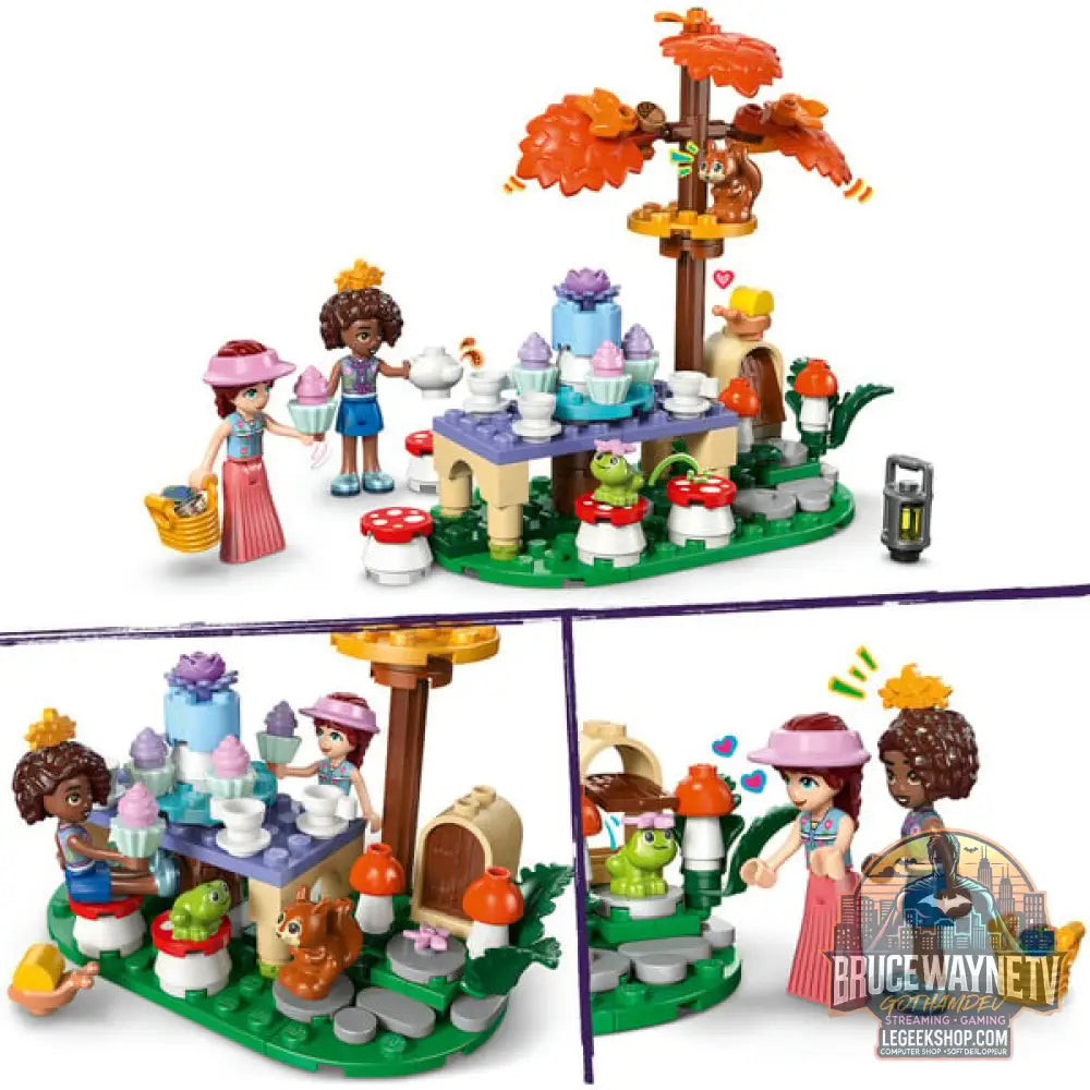 LEGO 42690 Friends Teeparty im Wald, jeu de construction - LEGO - vue 3