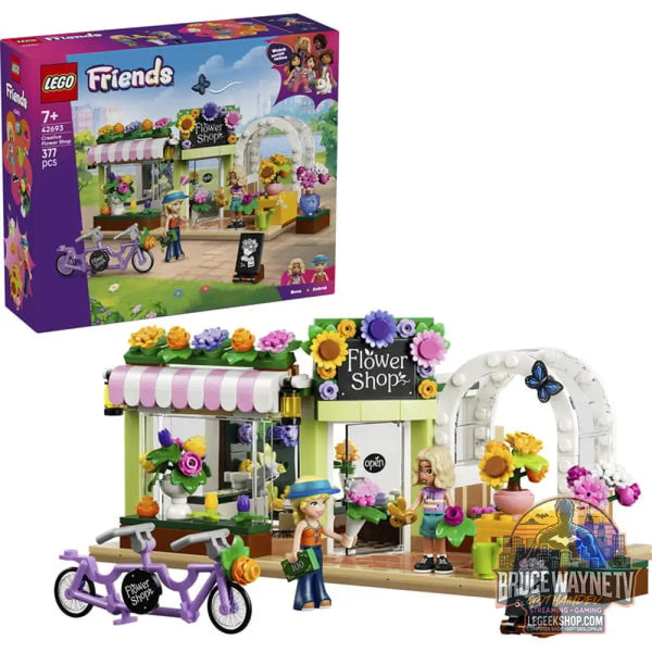 LEGO 42693 Friends Kreativer Blumenladen, jeu de construction - LEGO