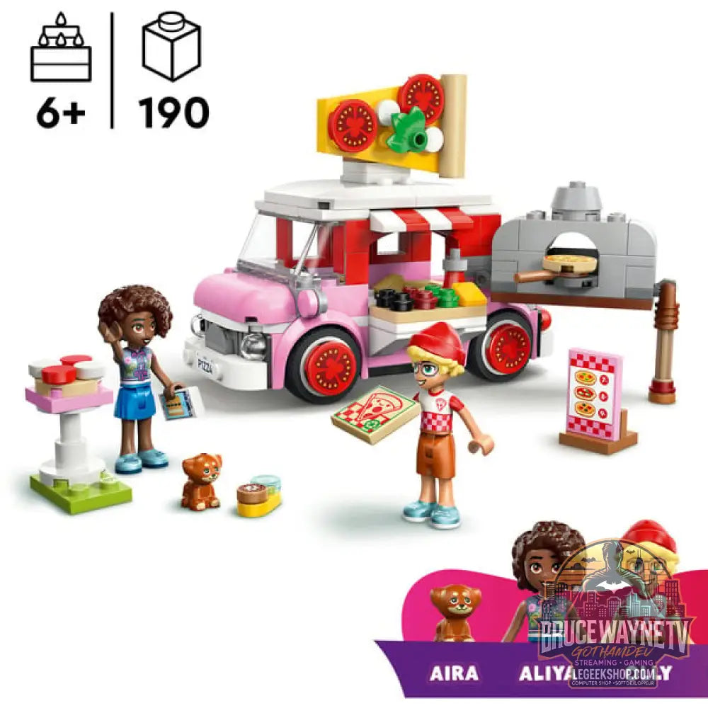 LEGO 42694 Friends Pizzawagen, jeu de construction - LEGO - vue 2