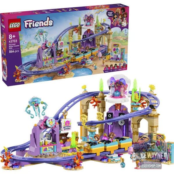 LEGO 42703 Friends Meerjungfrauen-Achterbahn, jeu de construction - LEGO