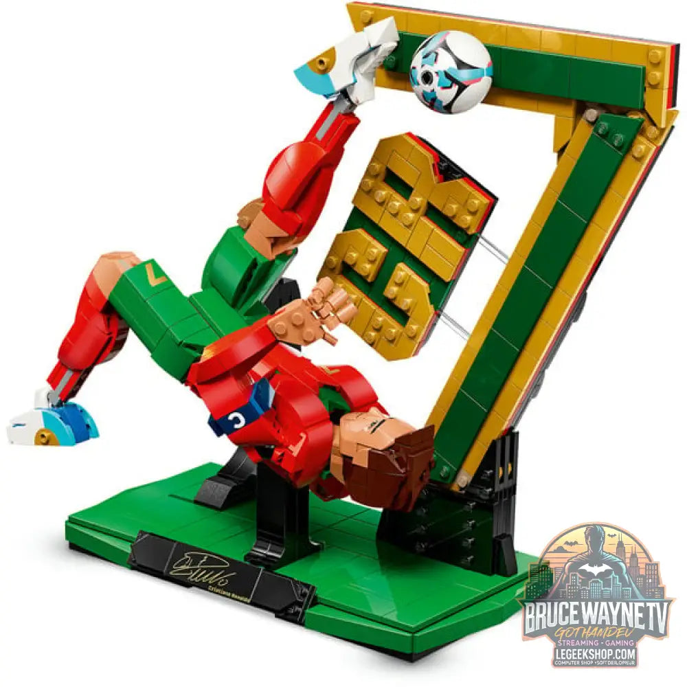 LEGO 43016 Editions Cristiano Ronaldo - Fußballlegende, jeu de construction - LEGO - vue 3