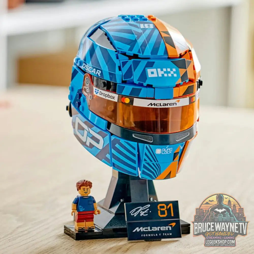 LEGO 43017 Editions McLaren Mastercard F1 Team Oscar Piastri Helm, jeu de construction - LEGO - vue 5