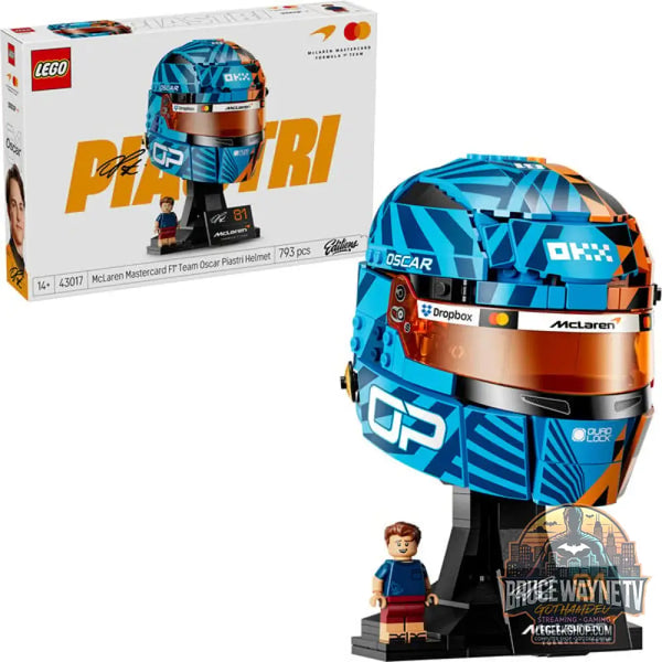 LEGO 43017 Editions McLaren Mastercard F1 Team Oscar Piastri Helm, jeu de construction - LEGO