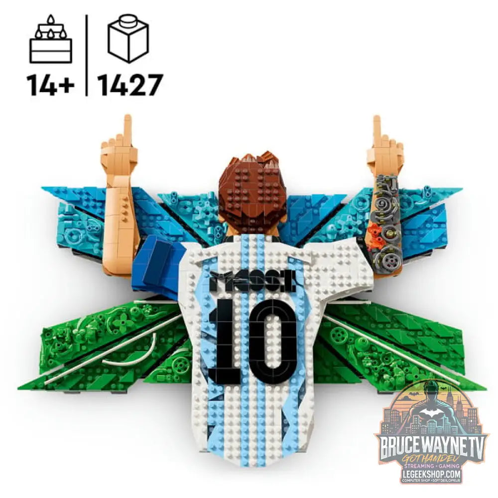 LEGO 43018 43018 Editions Lionel Messi – Torjubel, jeu de construction - LEGO - vue 2
