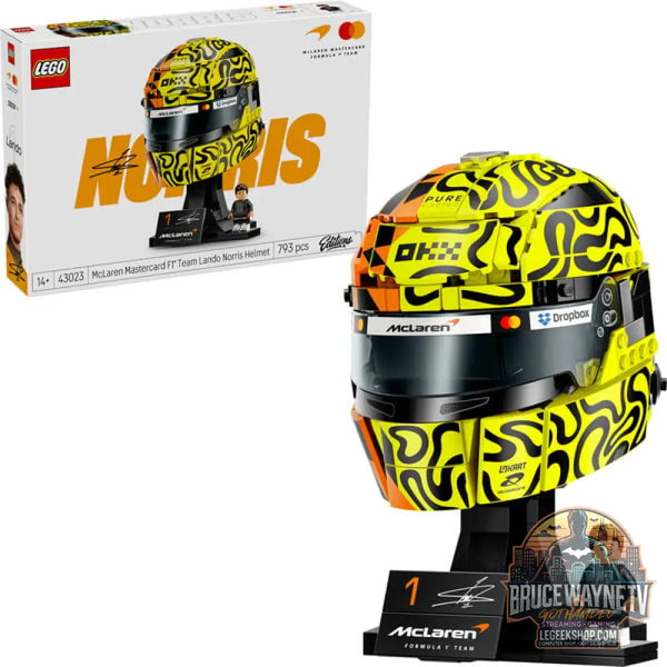 LEGO 43023 Editions McLaren Mastercard F1 Team Lando Norris Helm, jeu de construction - LEGO
