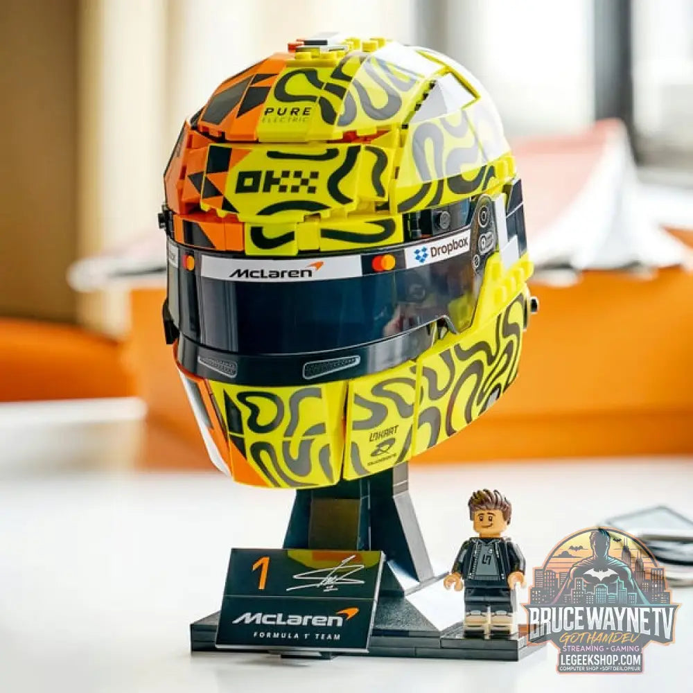 LEGO 43023 Editions McLaren Mastercard F1 Team Lando Norris Helm, jeu de construction - LEGO - vue 5