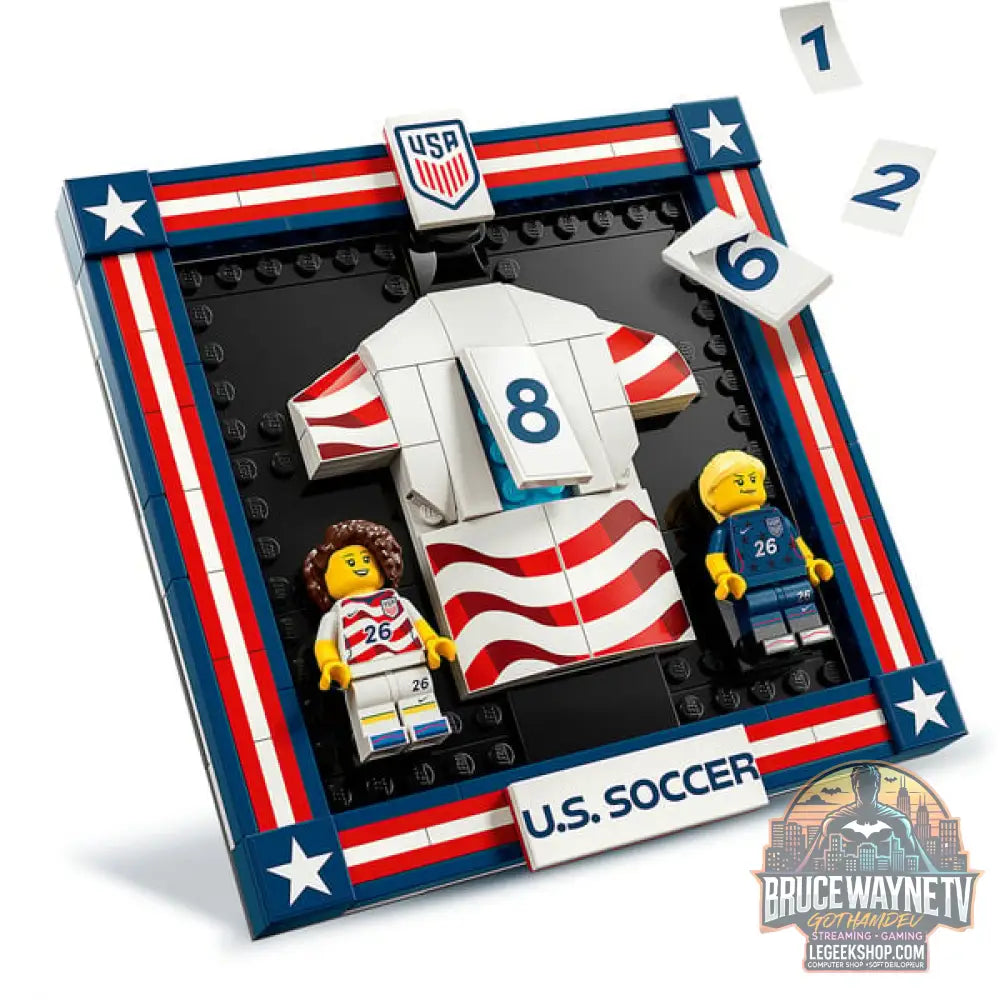 LEGO 43033 Editions Trikot der US-Fußballnationalmannschaft 2026, jeu de construction - LEGO - vue 3