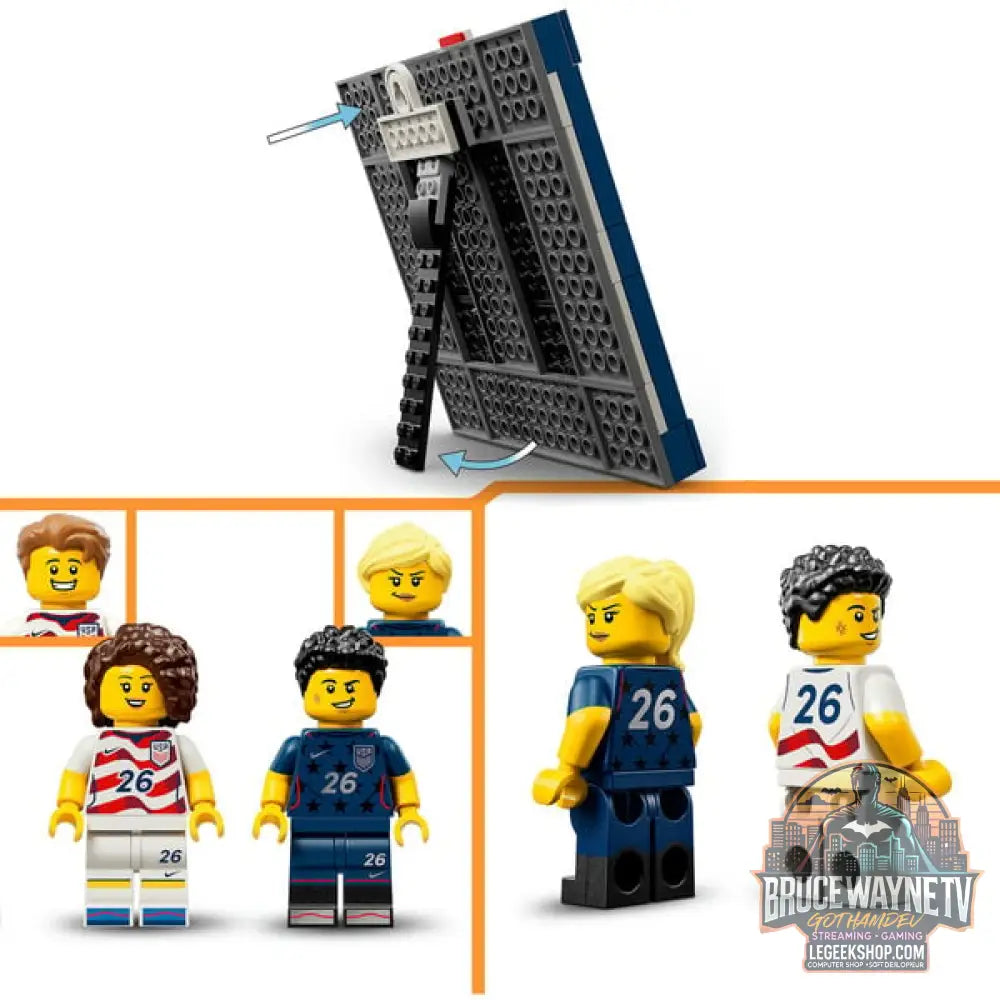 LEGO 43033 Editions Trikot der US-Fußballnationalmannschaft 2026, jeu de construction - LEGO - vue 4