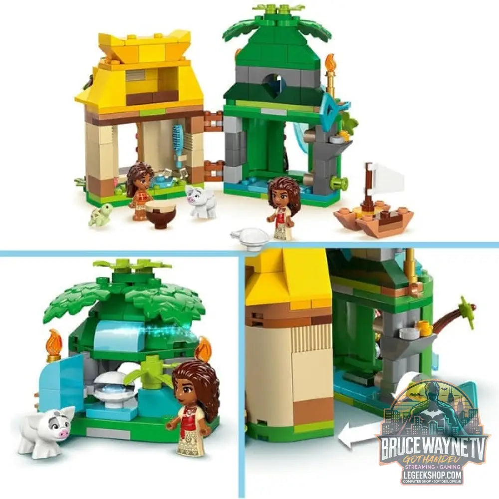 LEGO 43260 Disney Princess Vaianas Inselspaß, jeu de construction - LEGO - vue 4