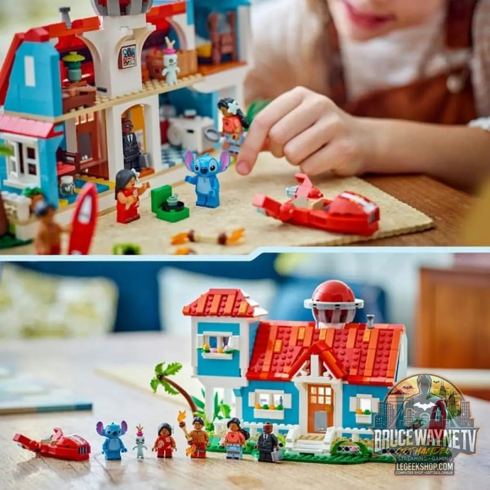 LEGO 43268 Disney Classic Das Strandhaus aus „Lilo et Stitch“, jeu de construction - LEGO - vue 6