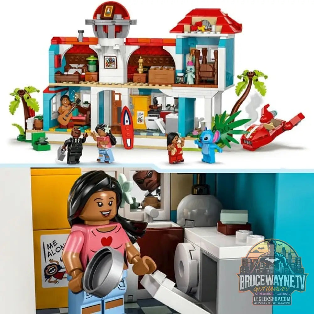 LEGO 43268 Disney Classic Das Strandhaus aus „Lilo et Stitch“, jeu de construction - LEGO - vue 4