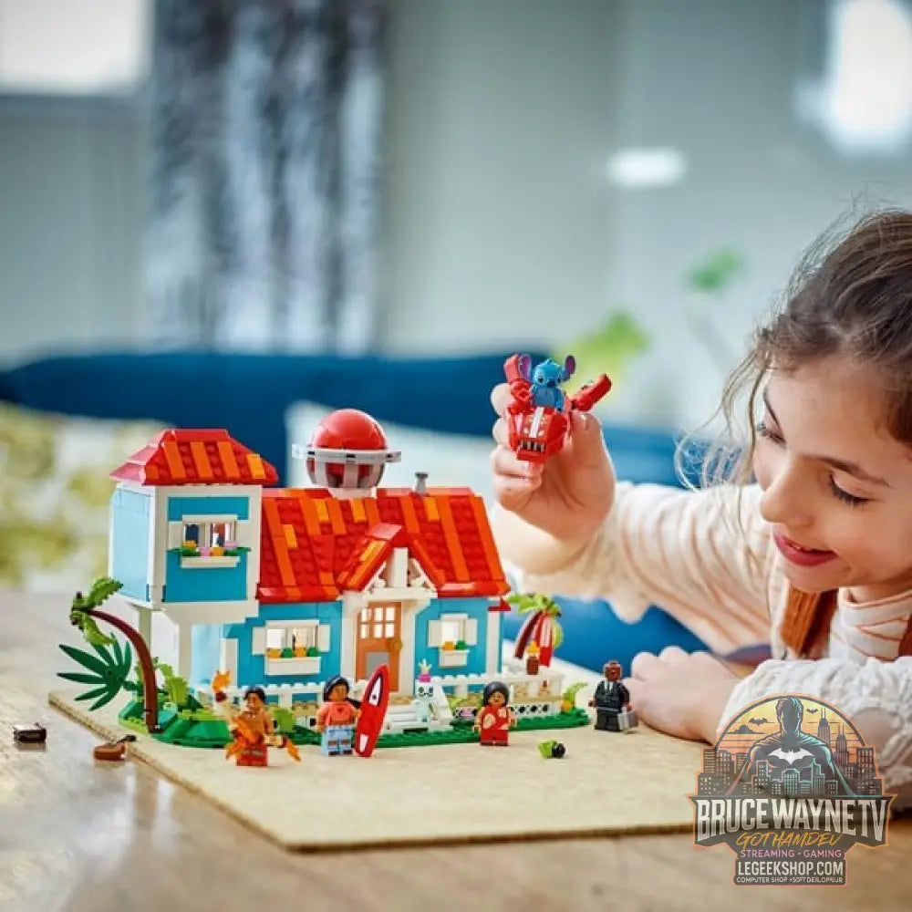 LEGO 43268 Disney Classic Das Strandhaus aus „Lilo et Stitch“, jeu de construction - LEGO - vue 2