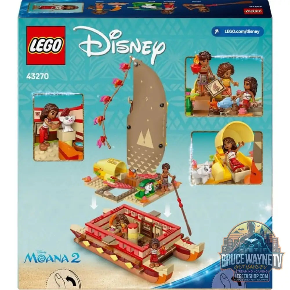 LEGO 43270 Disney Princess Vaianas Abenteuerfloß, jeu de construction - LEGO - vue 7