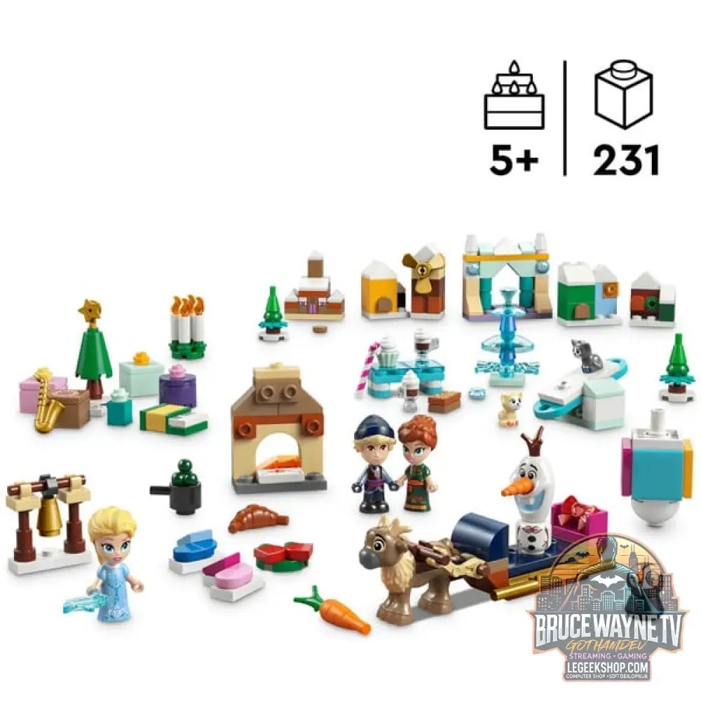 LEGO 43273 Disney Frozen Adventskalender 2025, jeu de construction - LEGO - vue 3