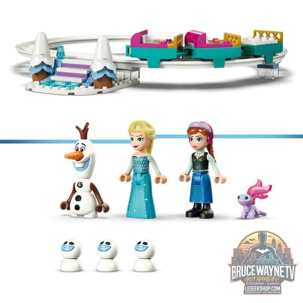 LEGO 43281 Disney Princess Elsas Schlittenfahrt um den Eispalast, jeu de construction - LEGO - vue 5