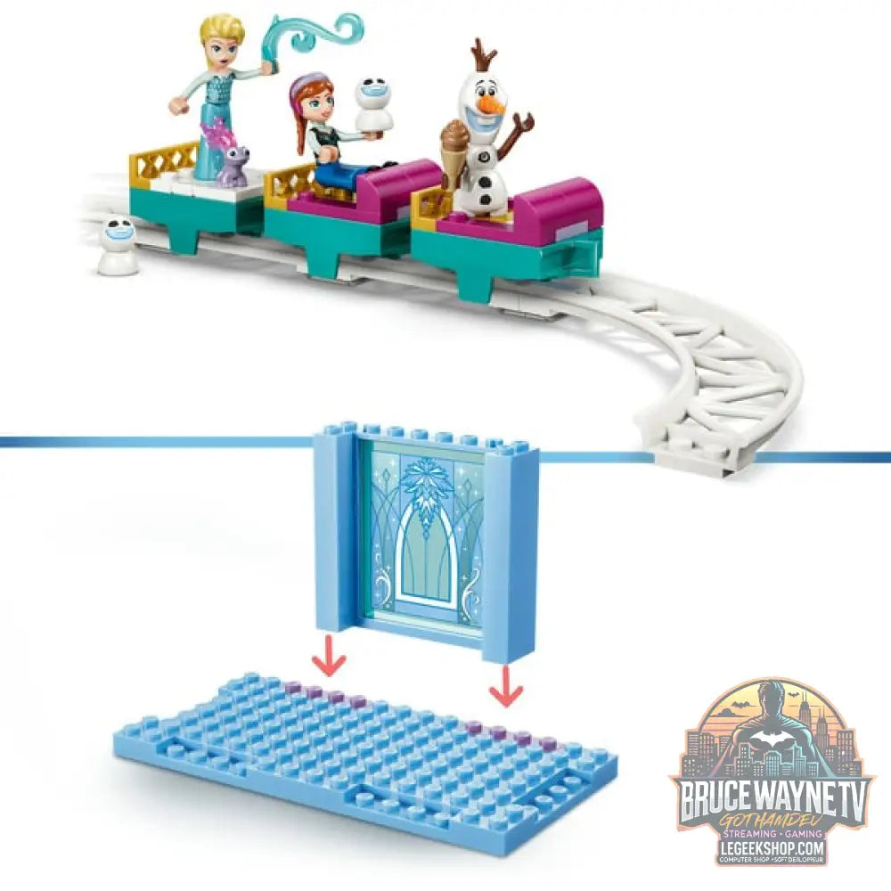 LEGO 43281 Disney Princess Elsas Schlittenfahrt um den Eispalast, jeu de construction - LEGO - vue 4