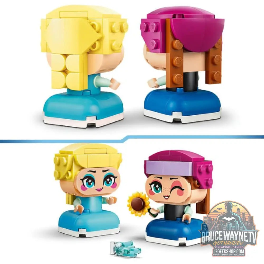 LEGO 43284 Disney Princess Die Mini-Prinzessinnen Anna et Elsa, jeu de construction - LEGO - vue 5