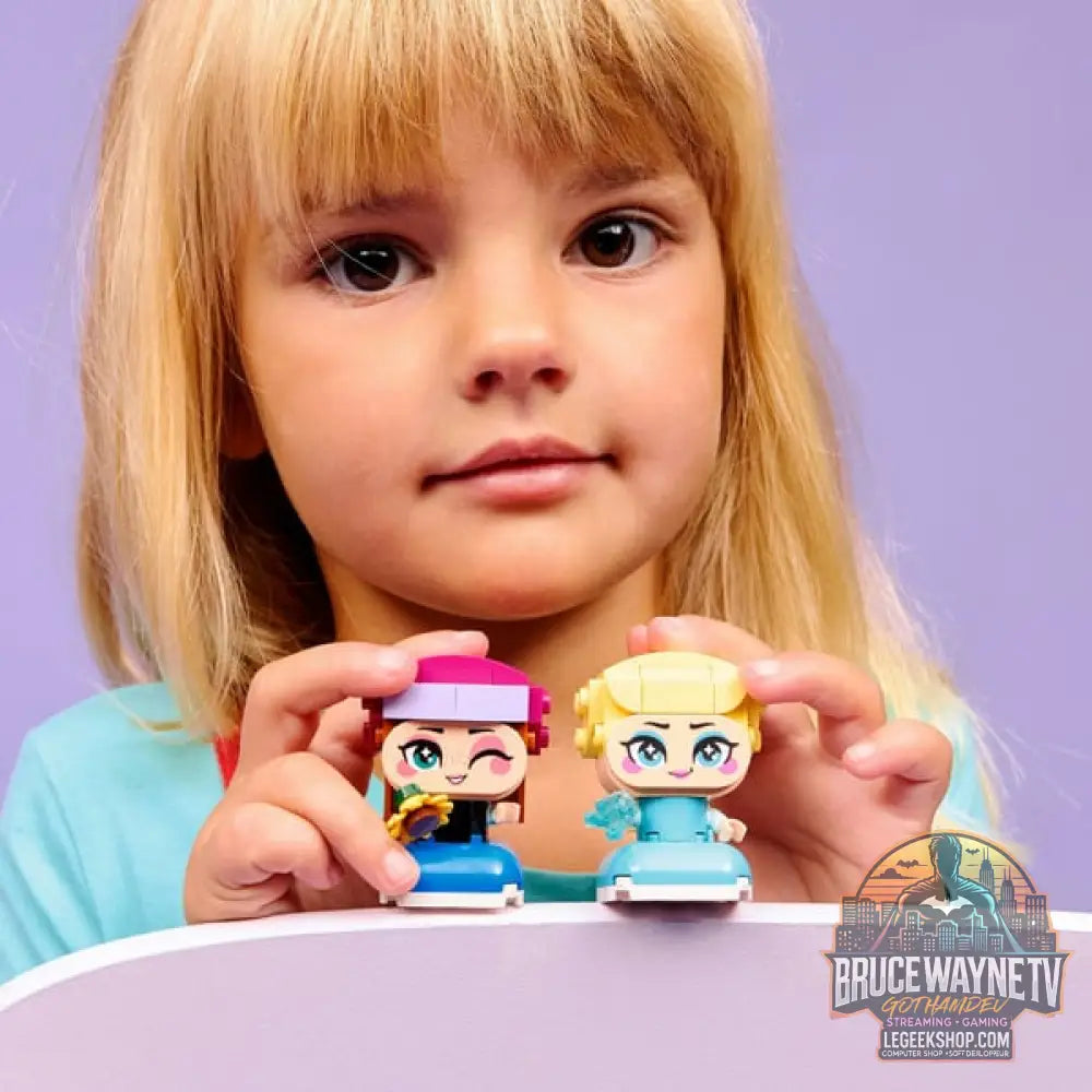 LEGO 43284 Disney Princess Die Mini-Prinzessinnen Anna et Elsa, jeu de construction - LEGO - vue 2
