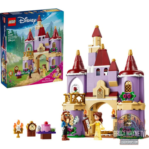 LEGO 43289 Disney Princess Das verzauberte Schloss von Belle et dem Biest, jeu de construction - LEGO