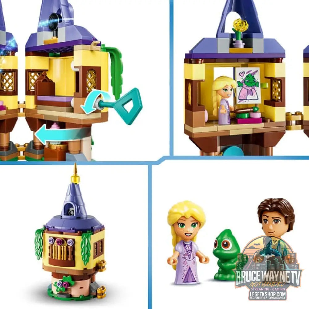 LEGO 43294 Disney Princess Rapunzels Mini-Turm, jeu de construction - LEGO - vue 4