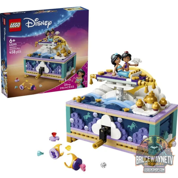 LEGO 43295 Disney Princess Jasmins Schmuckkästchen, jeu de construction - LEGO
