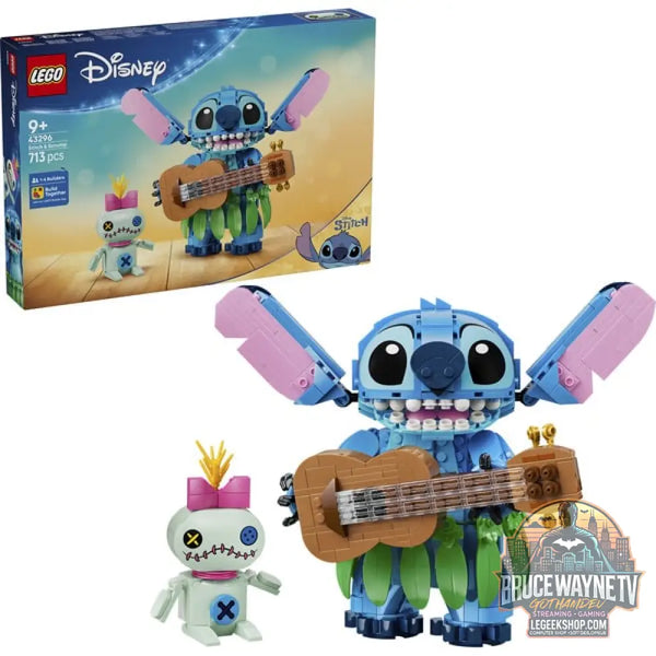 LEGO 43296 Disney Classic Stitch et Scrump, jeu de construction - LEGO