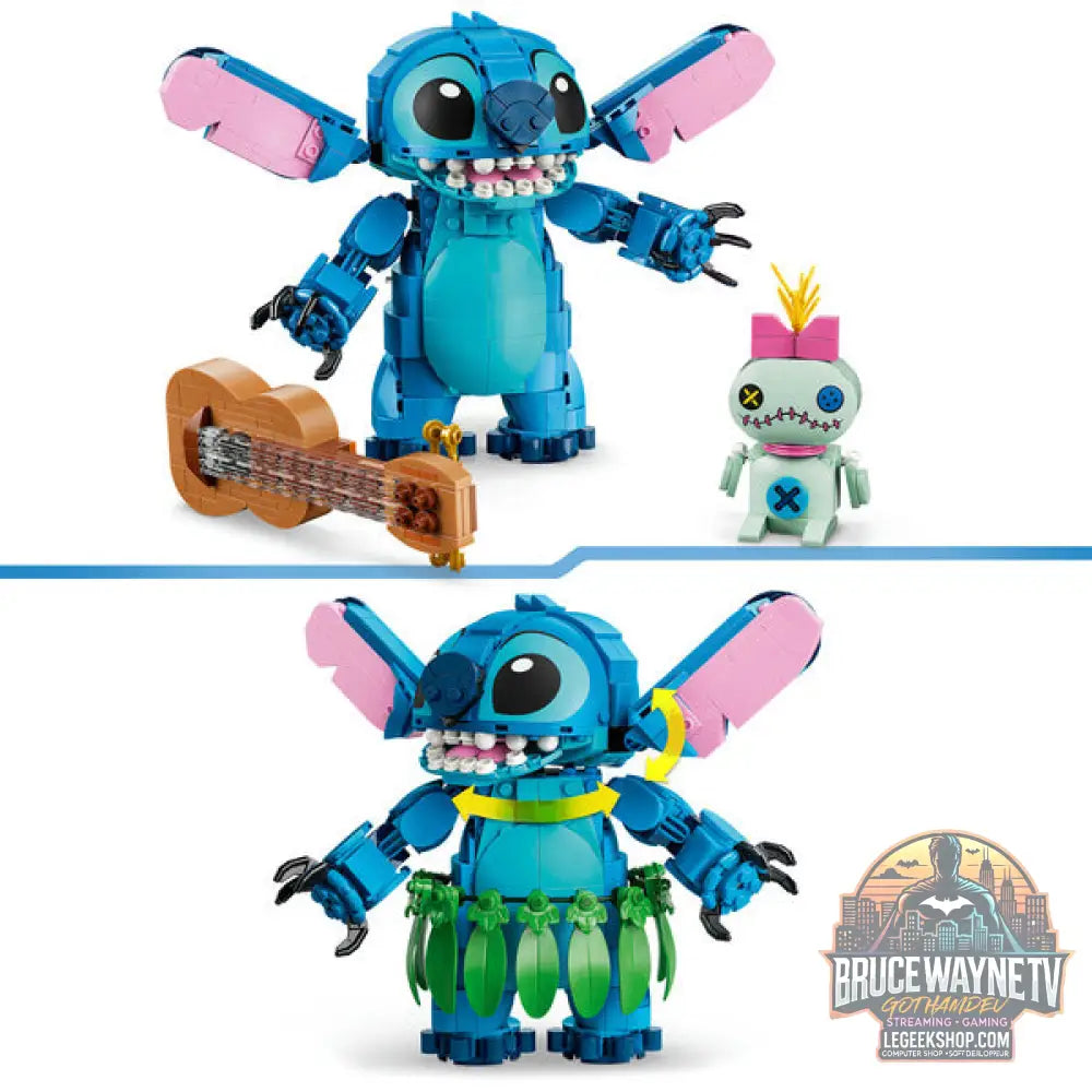LEGO 43296 Disney Classic Stitch et Scrump, jeu de construction - LEGO - vue 4