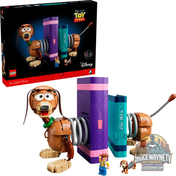 LEGO 43301 Disney Pixar Toy Story Slinky Buchstützen, jeu de construction - LEGO