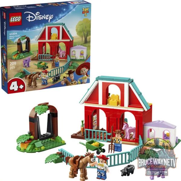 LEGO 43304 Disney Pixar Blazes Pferderanch, jeu de construction - LEGO