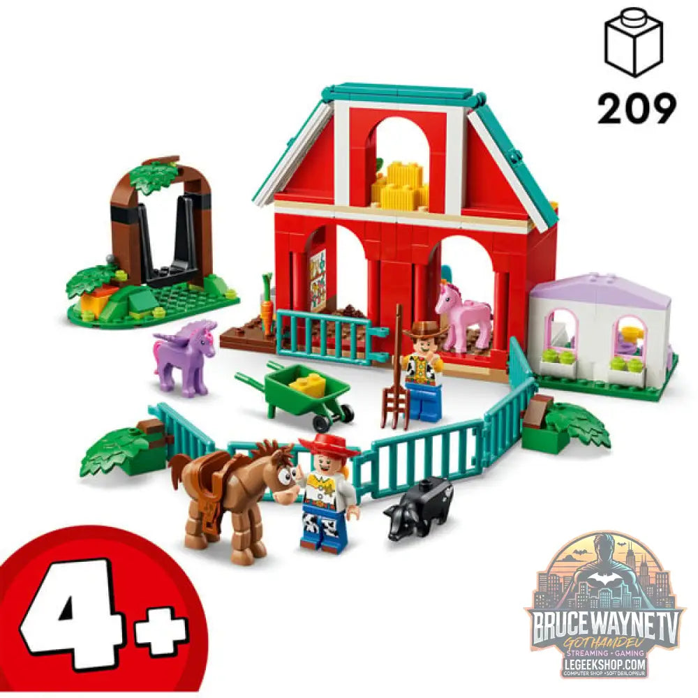 LEGO 43304 Disney Pixar Blazes Pferderanch, jeu de construction - LEGO - vue 2