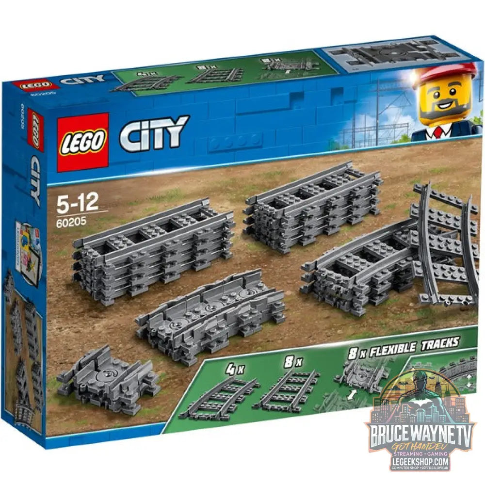 LEGO 60205 City Schienen, jeu de construction - LEGO - vue 9