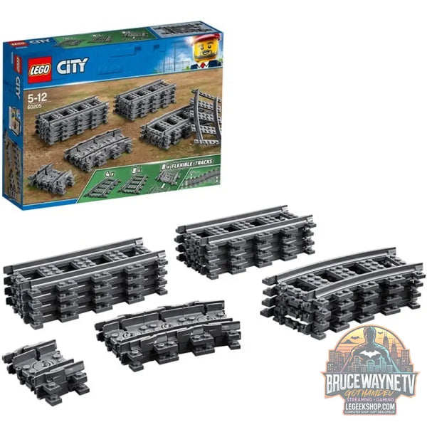 LEGO 60205 City Schienen, jeu de construction - LEGO
