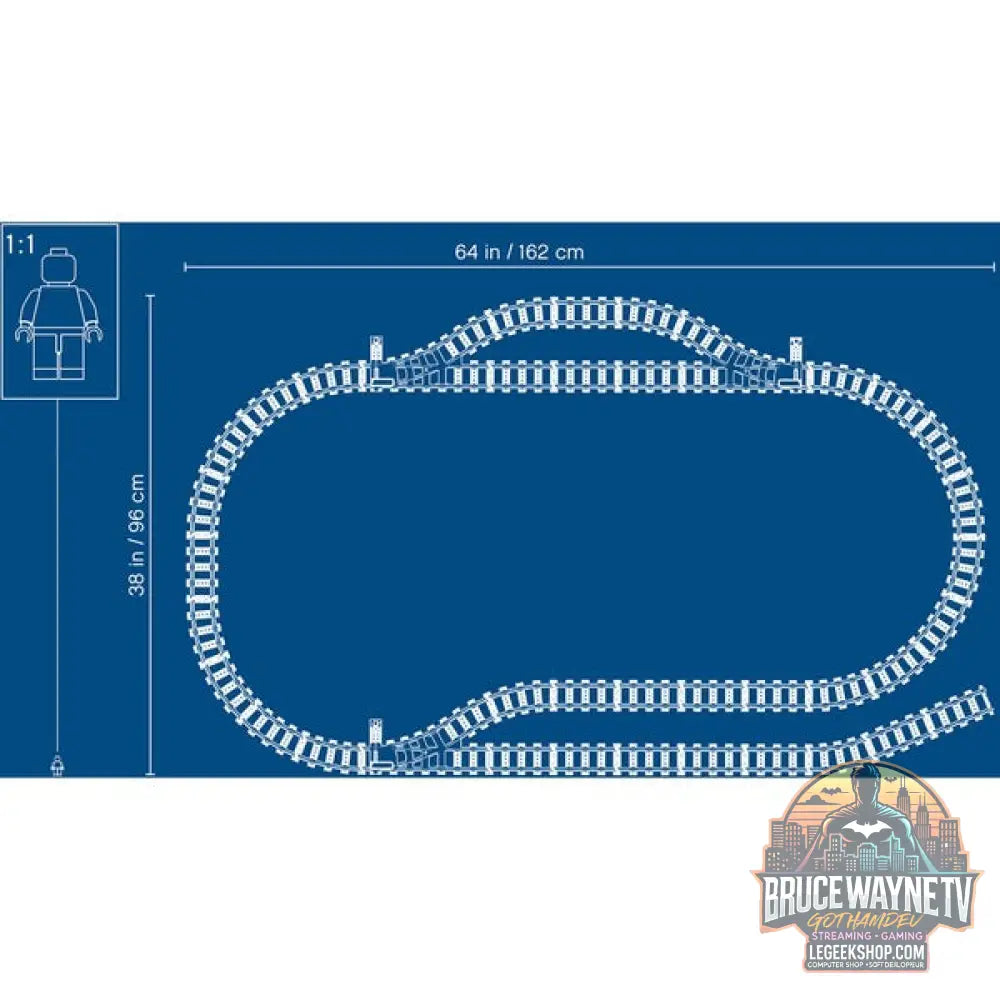 LEGO 60205 City Schienen, jeu de construction - LEGO - vue 8
