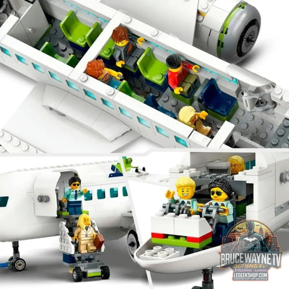 LEGO 60367 City Passagierflugzeug, jeu de construction - LEGO - vue 5